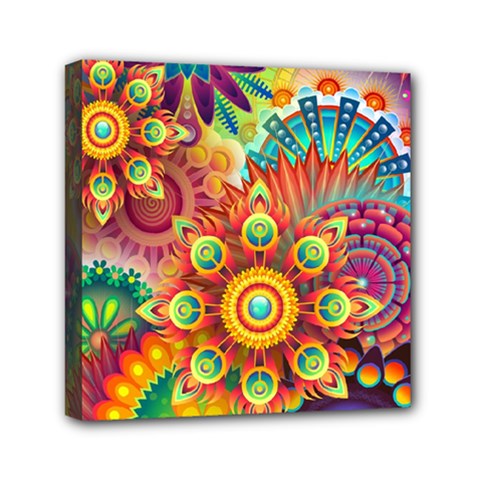 Colorful Abstract Background Colorful Canvas Travel Bag by Nexatart