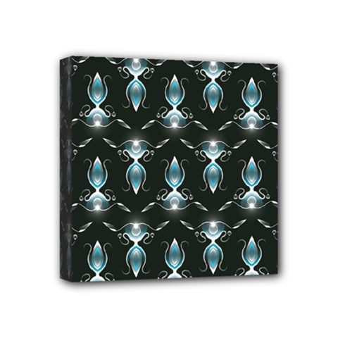 Seamless Pattern Background Mini Canvas 4  X 4  by Nexatart