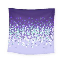 Purple Disintegrate Square Tapestry (small) by jumpercat