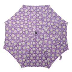 Daisy Dots Lilac Hook Handle Umbrellas (medium) by snowwhitegirl