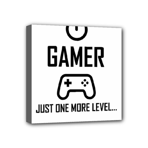 Gamer Mini Canvas 4  X 4  by Valentinaart
