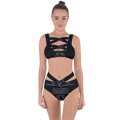 Gamer Bandaged Up Bikini Set  by Valentinaart