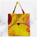 Abstract Water Oil Macro Grocery Tote Bag View2