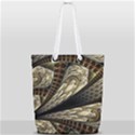 Fractal Abstract Pattern Spiritual Full Print Rope Handle Tote (Small) View1