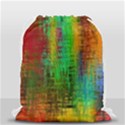 Color Abstract Background Textures Drawstring Bag (Small) View2
