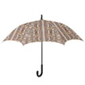 Multicolored Geometric Pattern  Hook Handle Umbrellas (Medium) View3