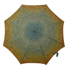 Background Cubism Mosaic Vintage Hook Handle Umbrellas (small) by Nexatart