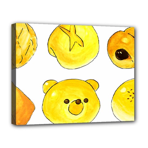 Bread Canvas 14  X 11  by KuriSweets
