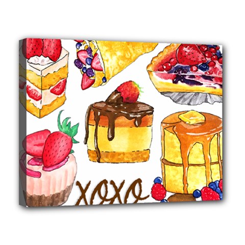 Xoxo Canvas 14  X 11  by KuriSweets