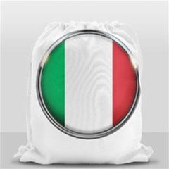 Italy Country Nation Flag Drawstring Bag (small) by Nexatart