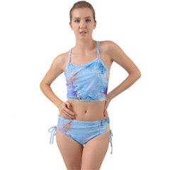 Background Art Abstract Watercolor Mini Tank Bikini Set by Nexatart