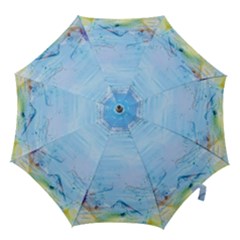 Background Art Abstract Watercolor Hook Handle Umbrellas (small) by Nexatart