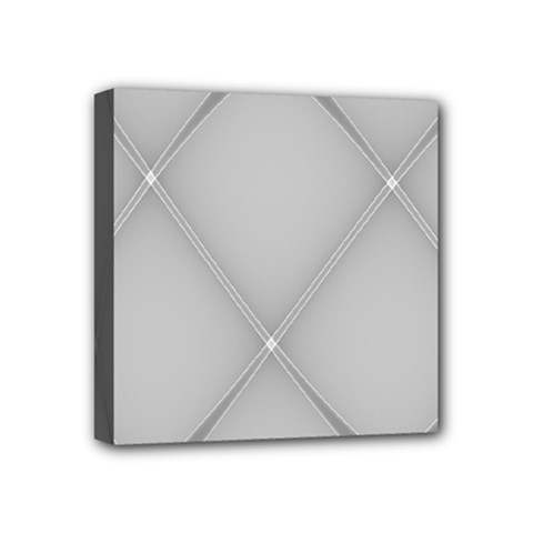 Background Light Glow White Grey Mini Canvas 4  X 4  by Nexatart