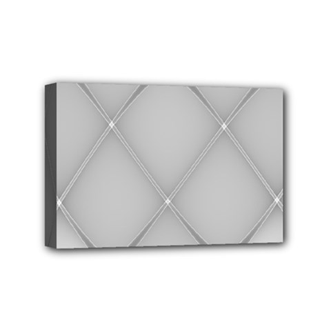 Background Light Glow White Grey Mini Canvas 6  X 4  by Nexatart