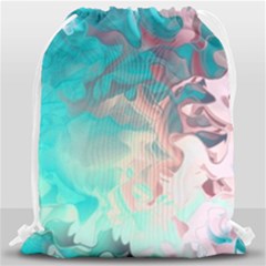 Background Art Abstract Watercolor Drawstring Bag (large) by Nexatart