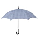 Damask Light Blue Hook Handle Umbrellas (Medium) View3