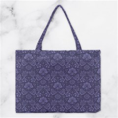 Damask Purple Medium Tote Bag by snowwhitegirl