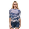 In The Clouds Quarter Sleeve Raglan Tee View1