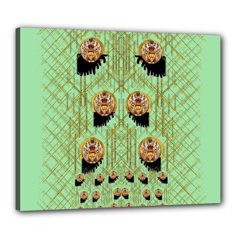 Lady Panda With Hat And Bat In The Sunshine Canvas 24  X 20  by pepitasart