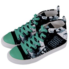 Street Dogs Women s Mid-top Canvas Sneakers by Valentinaart