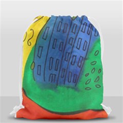 City Drawstring Bag (small) by snowwhitegirl