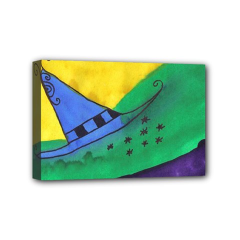 Hat Mini Canvas 6  X 4  by snowwhitegirl