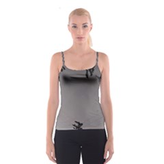 Stop Action Pigeon Spaghetti Strap Top by snowwhitegirl