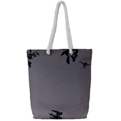 Stop Action Pigeon Full Print Rope Handle Tote (small) by snowwhitegirl