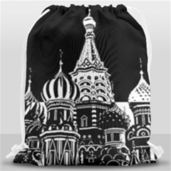Moscow Drawstring Bag (large) by Valentinaart