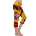 Football World Cup Capri Yoga Leggings View3