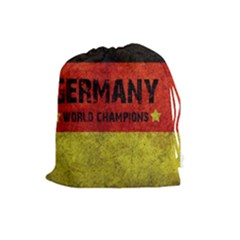 Football World Cup Drawstring Pouches (large)  by Valentinaart