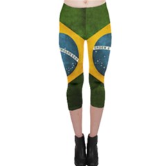 Football World Cup Capri Leggings  by Valentinaart
