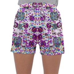 Alien Sweet As Candy Sleepwear Shorts by pepitasart