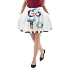 Hawaii A-line Pocket Skirt by Howtobead