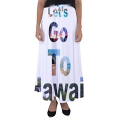 Hawaii Flared Maxi Skirt by Howtobead