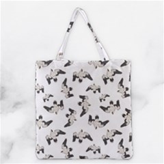 Birds Pattern Photo Collage Grocery Tote Bag by dflcprints