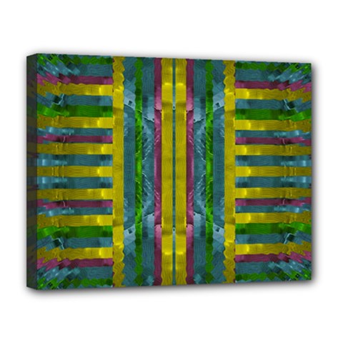 Summer Night After The Rain Decorative Canvas 14  X 11  by pepitasart