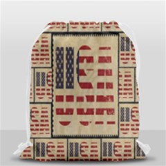 Usa Drawstring Bag (small) by ArtworkByPatrick