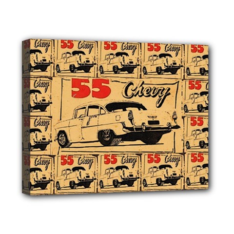 55 Chevy Canvas 10  X 8  by ArtworkByPatrick