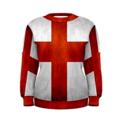 England Flag Women s Sweatshirt by Valentinaart