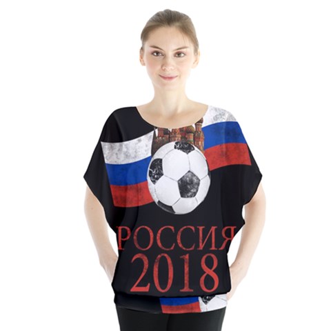 Russia Football World Cup Blouse by Valentinaart