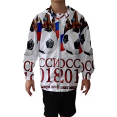 Russia Football World Cup Hooded Wind Breaker (kids) by Valentinaart