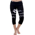 Football fan  Capri Yoga Leggings View1