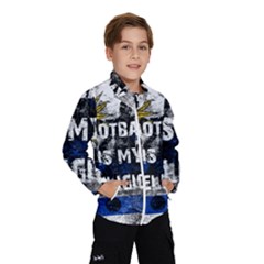 Football Is My Religion Wind Breaker (kids) by Valentinaart