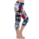 Football is my religion Capri Yoga Leggings View3