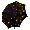 Abstract 3d Cg Digital Art Colors Cubes Square Shapes Pattern Dark Hook Handle Umbrellas (Medium) View2