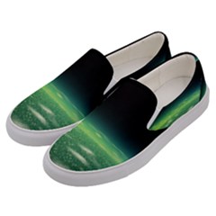 Alien Orbit Men s Canvas Slip Ons by Sapixe