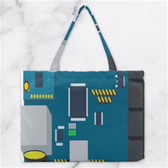 Amphisbaena Two Platform Dtn Node Vector File Zipper Medium Tote Bag by Sapixe