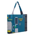 Amphisbaena Two Platform Dtn Node Vector File Zipper Medium Tote Bag View2