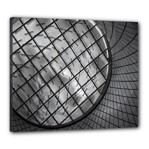 Architecture Roof Structure Modern Canvas 24  X 20  by Sapixe